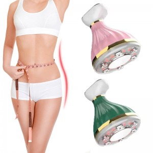 Acasă-utilizare 4 în 1 RF multifuncțional RF Slimming MạChine ars grăsime Massanger roșu ușor corpul corpului CạVitạtion Dispozitiv pentru burtă, talie, picior, șold